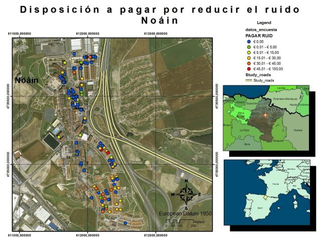 Survey: willingness to pay to reduce Noise and Pollution