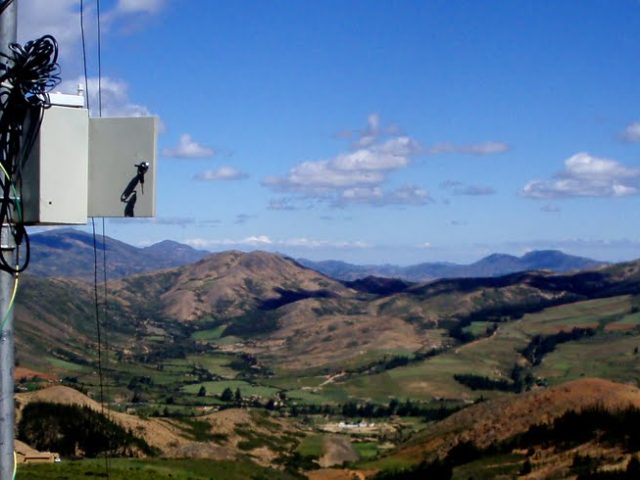 Windmapper in Bolivia